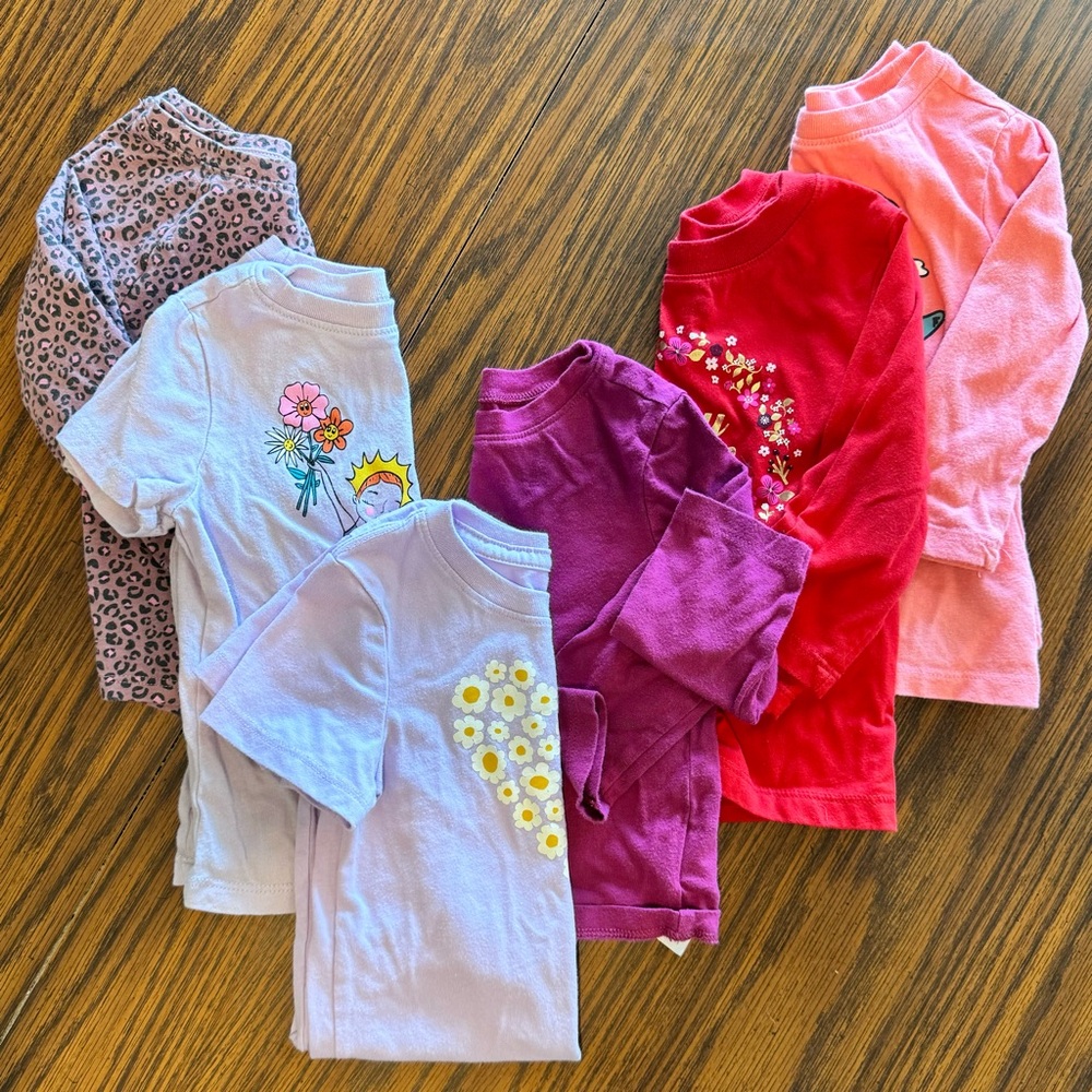 Girls 18 months Graphic Tee Bundle/Lot